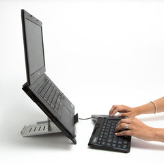 Goldtouch Go!2 Mobile Keyboard and Laptop Stand Bundle (USB)
